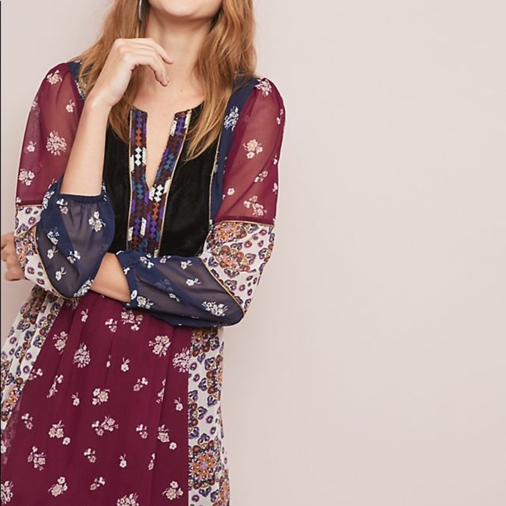 Maeve Anthropologie Quartier Latin Dress Sz. M